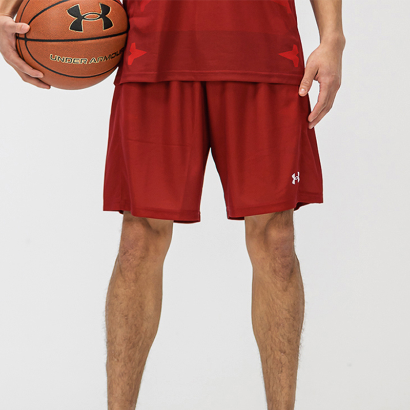 UA/安德玛正品运动男士夏季比赛透气训练健身短裤21500206-600