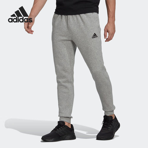 Adidas/阿迪达斯正品春季新款男子运动休闲加绒长裤HL2230