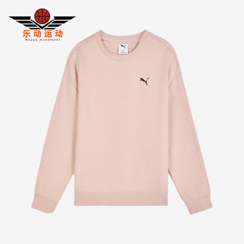 Puma/彪马正品FW25宽松圆领女针织休闲舒适轻便卫衣692902-93
