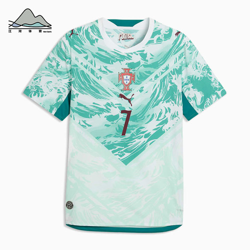 Puma/彪马正品夏季男士运动吸湿排汗套头足球短袖T恤788145-77