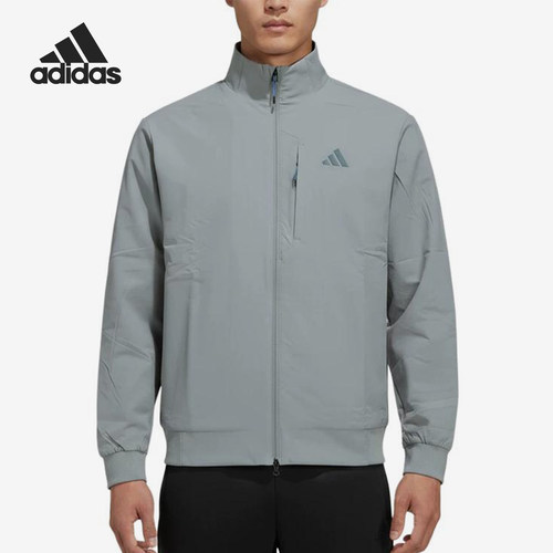 Adidas/阿迪达斯正品WindTH新款男灰色训练经典夹克外套KR2509