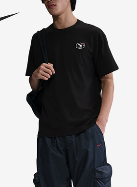 Nike/耐克正品Sportswear Max90男士字母透气经典短袖HJ0751-010