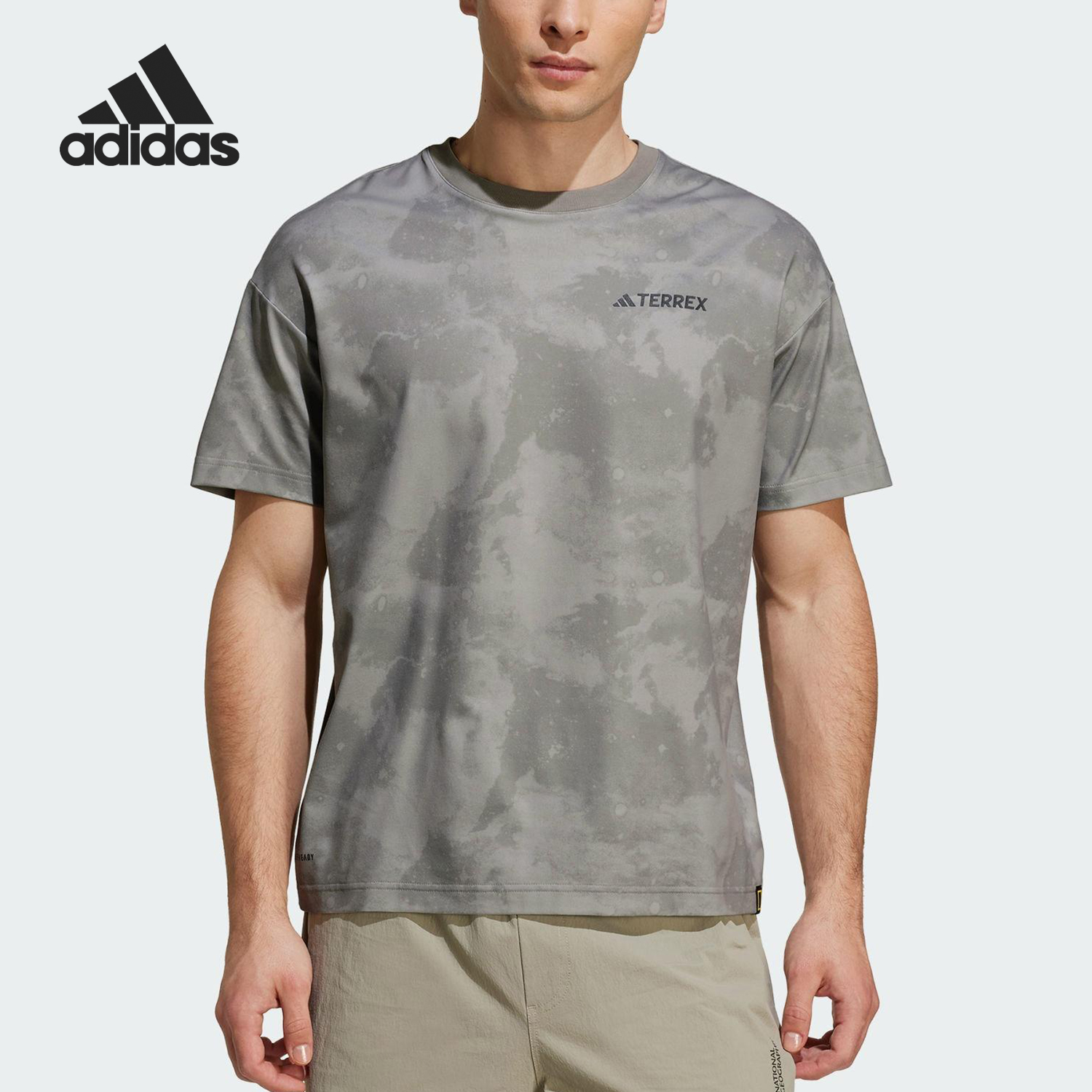 Adidas/阿迪达斯正品2025夏季款男女时尚户外运动短袖JD5958