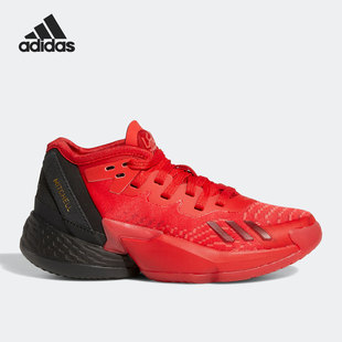 GW9013 米切尔4代儿童耐磨训练篮球运动鞋 Adidas 阿迪达斯正品