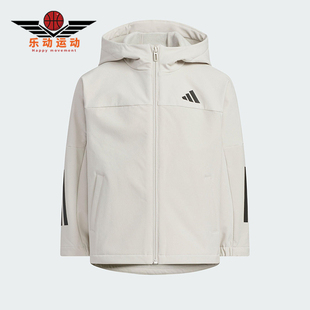 JACKET儿童日常连帽休闲外套KS0653 WOVEN Adidas 阿迪达斯正品
