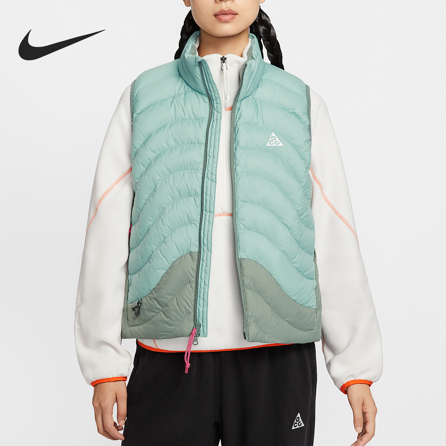 Nike/耐克正品2025秋季款女士运动日常保暖棉马甲IB0803-017