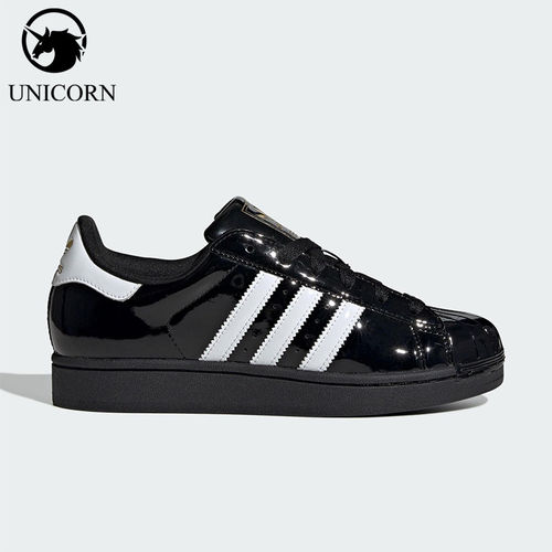 Adidas/阿迪达斯正品三叶草女士耐穿重流低帮贝壳头板鞋JS4009