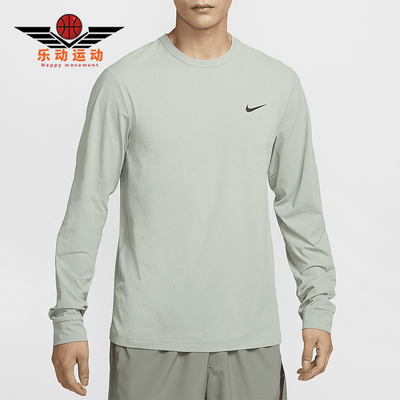 耐克男士运动训练保暖圆领上衣
