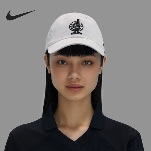 Nike/耐克正品2025新款男女遮阳软顶运动棒球帽IF0209-100