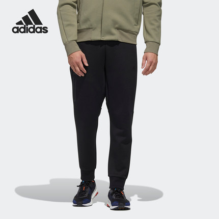 Adidas/阿迪达斯正品男子 MH PNT ID DK 休闲运动针织长裤 GM4475