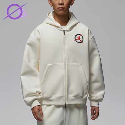 Nike/耐克正品JORDAN男士日常连帽针织运动休闲外套IF1811-110