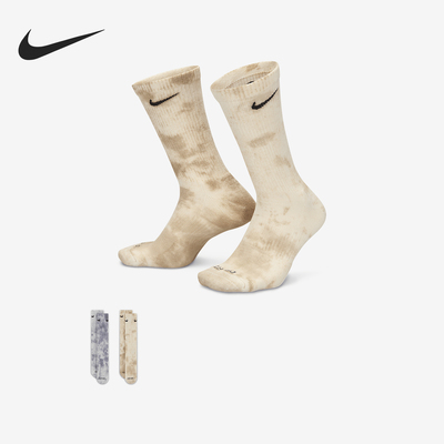 Nike/耐克正品Everyday Plus男女款中筒袜两双装FJ0747-908