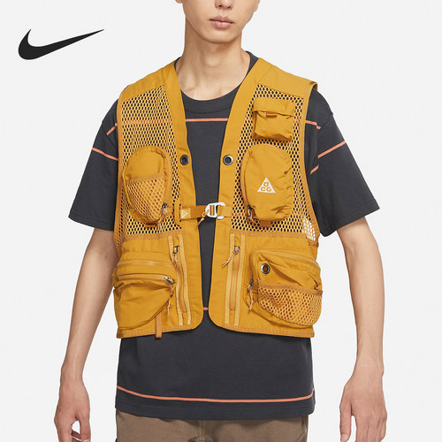 Nike/耐克正品ACG男女多口袋网眼机能风运动马甲DN3920-727
