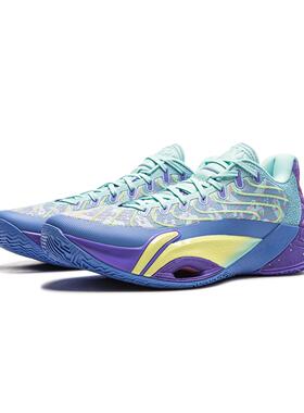 李宁正品空袭12 男子轻量舒适包裹时尚耐磨运动实战篮球鞋ABAV067