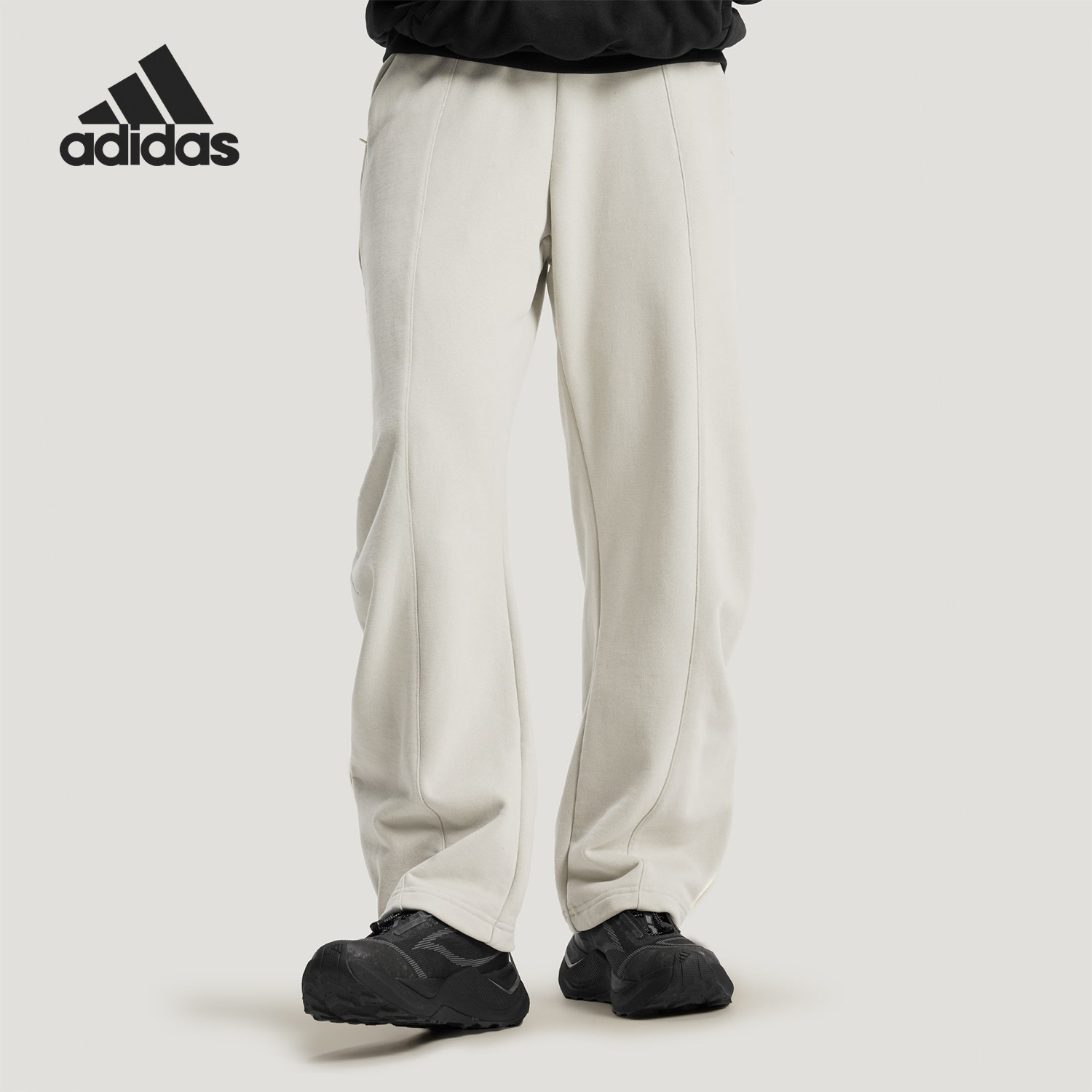 Adidas/阿迪达斯正品春季男士日常毛圈布时尚针织休闲长裤KU5301,运动服/休闲服装,运动长裤,淘宝优惠券,粉丝福利购,淘宝优惠卷