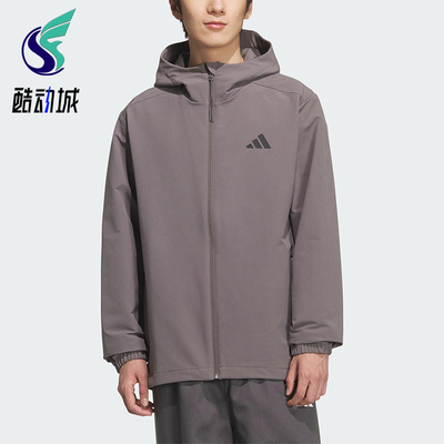 Adidas/阿迪达斯正品V SFT SHELL JK男女休闲运动连帽外套KF5227