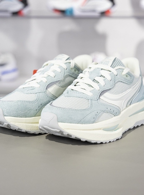 李宁正品征荣 M1000女子反光轻量缓震回弹运动休闲鞋AGCU078-6