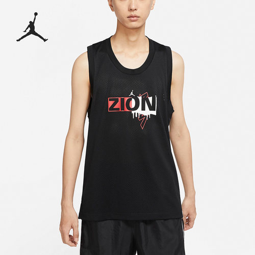 Nike/耐克正品Air Jordan男子运动健身透气无袖T恤DX6583-010