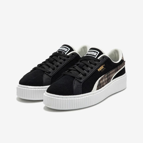 Puma/彪马正品新款女士耐磨轻便系带运动休闲板鞋395228-01