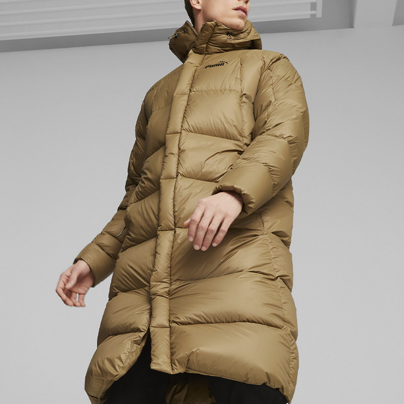 Puma/彪马正品2024新款男士防风保暖连帽户外羽绒服678345-93图片
