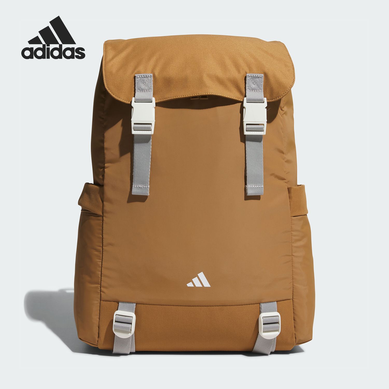 Adidas/阿迪达斯正品MS BP男女大容量复古运动双肩包JW1675