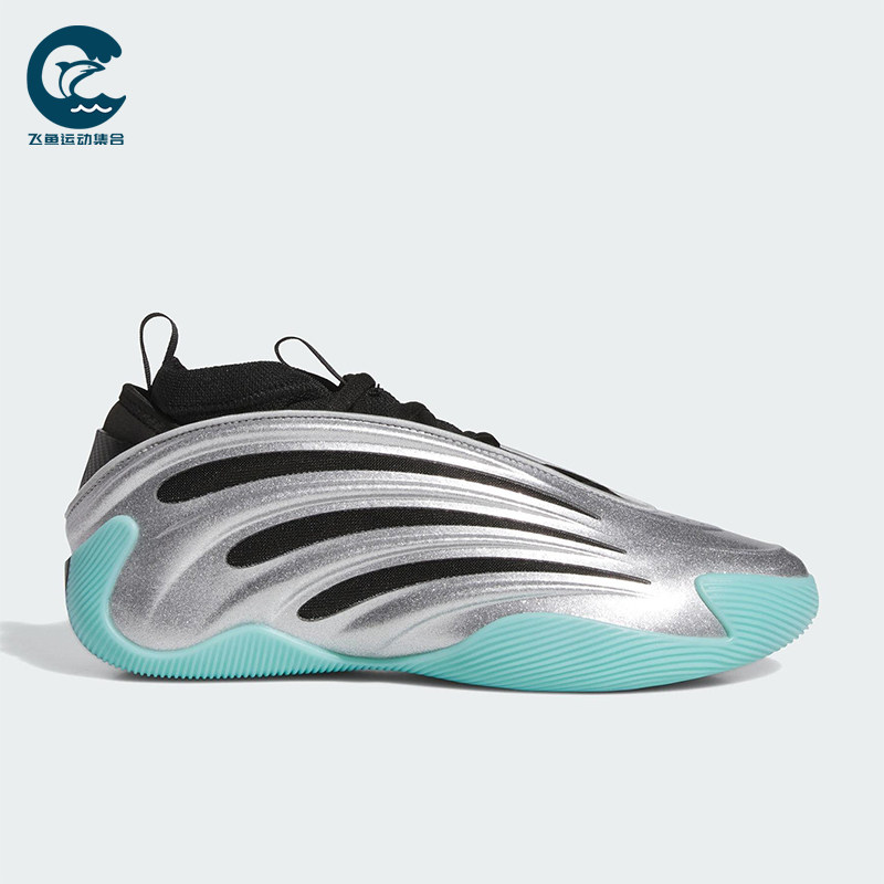 Adidas/阿迪达斯正品2025秋季款男女减震中帮时尚篮球鞋JS1028