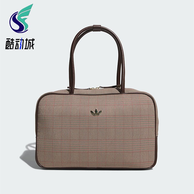 Adidas/阿迪达斯正品三叶草女士运动经典休闲日常收纳拎包IA6118