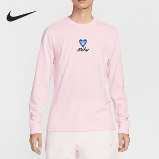 T恤HV9808 Nike 圆领透气休闲运动长袖 2025男士 663 耐克正品