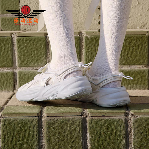 Adidas/阿迪达斯正品OZWAVE SANDAL女士经典魔术贴透气凉鞋JS4576