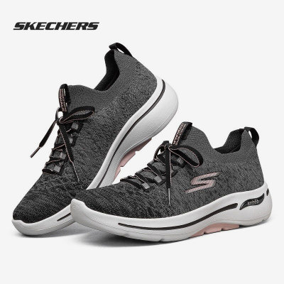 Skechers/斯凯奇正品 GOWALK减震透气健步鞋女子一脚蹬休闲运动鞋