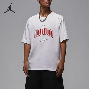 IH0601 Nike 圆领套头印花耐穿短袖 JORDAN男士 100 耐克正品