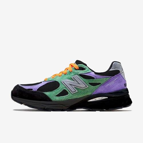 New Balance新百伦正品990V3男女同款美国制造跑步鞋M990SK3