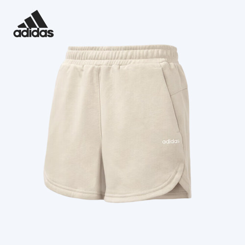 Adidas/阿迪达斯正品时尚女士运动针织休闲透气短裤JE3578