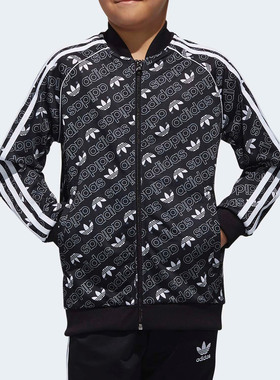 Adidas/阿迪达斯正品  三叶草 J TRF M SST 大童运动外套 DI0264