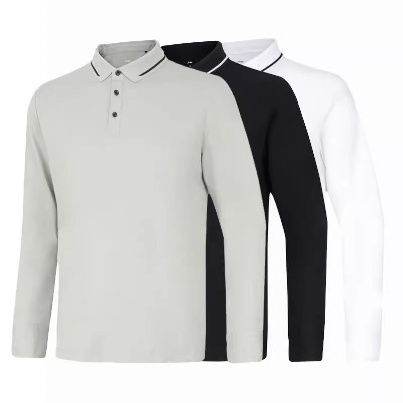 Lining/李宁正品春季新款男子运动休闲针织长袖POLO衫 APLU207,运动服/休闲服装,运动POLO衫,淘宝优惠券,粉丝福利购,淘宝优惠卷
