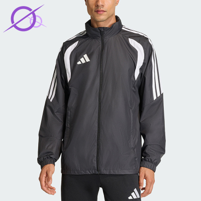 Adidas/阿迪达斯正品TIRO26L WB男士连帽梭织足球运动外套JY9733