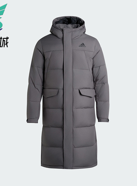 Adidas/阿迪达斯正品V L DOWN PARKA男女连帽保暖羽绒服KF6746