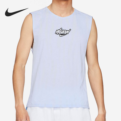 耐克男子无袖背心透气运动t恤