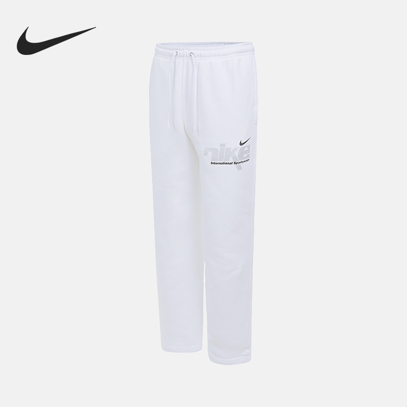 Nike/耐克正品2025冬季款男士日常运动刺绣直筒长裤IM8324-100