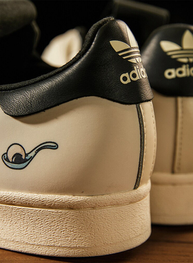 Adidas/阿迪达斯正品三叶草男女款贝壳头休闲低帮板鞋ID9474