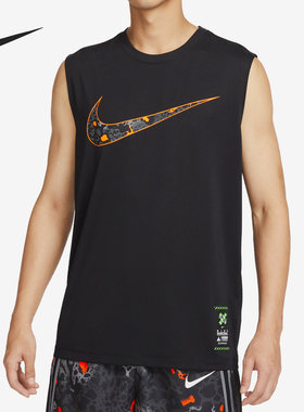 Nike/耐克正品夏季宽松透气篮球男子运动无袖T恤FQ0357-010
