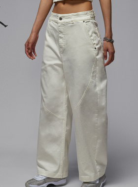 Nike/耐克正品JORDAN女士阔腿宽松运动梭织长裤HQ9194-133