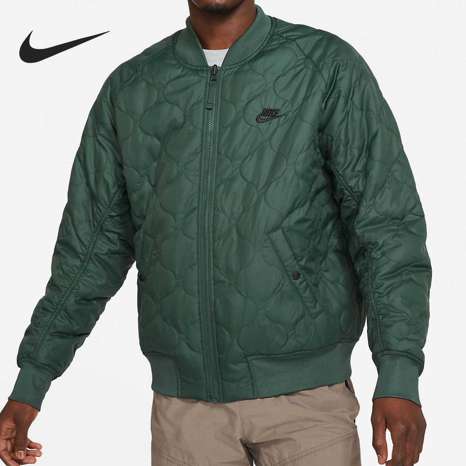 Nike/耐克正品男子两面穿保暖立领外套运动棉服 CZ9999-337