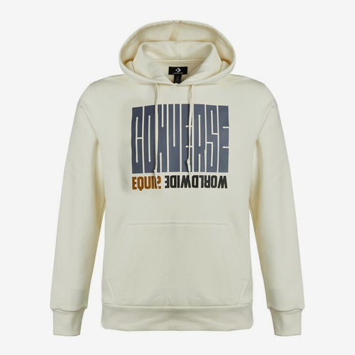 Converse匡威正品冬季新款男子加绒连帽百搭运动套头卫衣10021272