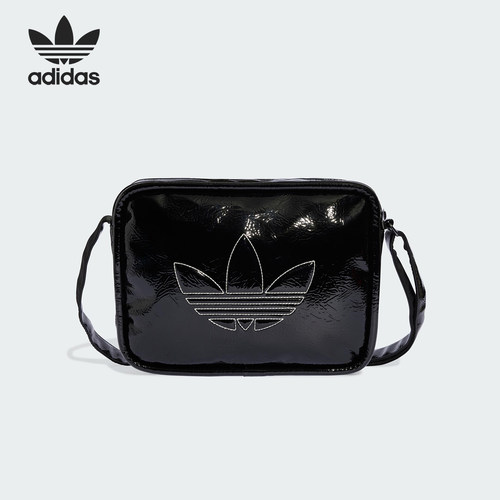 Adidas/阿迪达斯正品三叶草男女经典亮泽感运动斜挎包JD5558