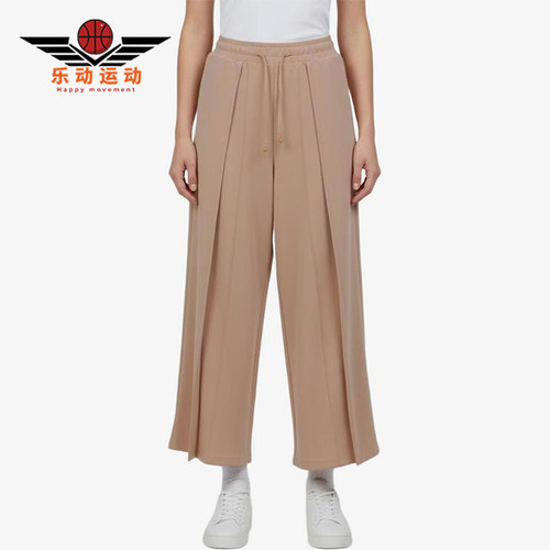 Adidas/阿迪达斯正品PLEAT系带中腰休闲裤女舒适休闲裤KU5379