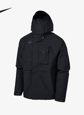 Nike/耐克正品Travis Scott男士休闲连帽多口袋夹克DM1276-010