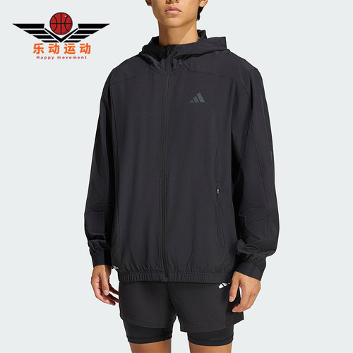 Adidas/阿迪达斯正品TECHESS TRACK-T男士健身训练夹克外套KQ7481