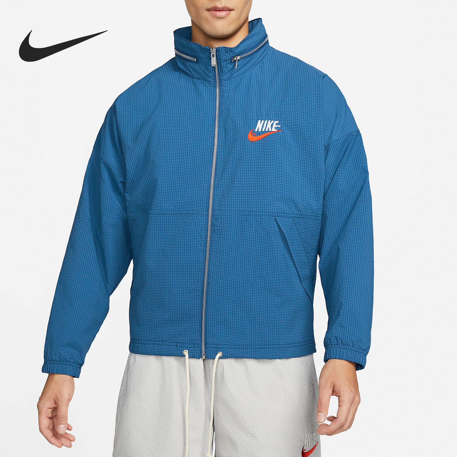 Nike/耐克正品Sportswear男子运动立领夹克外套DM5286-407