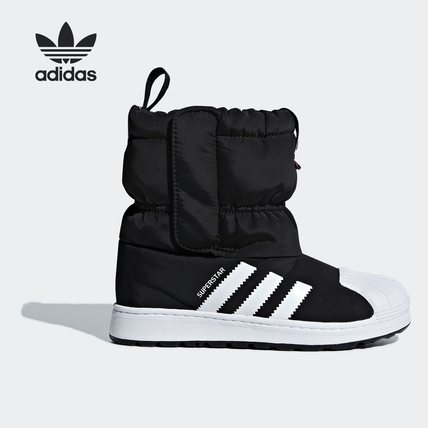 Adidas/阿迪达斯正品冬季大童加绒魔术贴运动雪地靴 B22507,童鞋/婴儿鞋/亲子鞋,运动鞋,淘宝优惠券,粉丝福利购,淘宝优惠卷